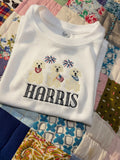 Patriotic Pup Trio | Boys Embroidered 4th of July Shirt