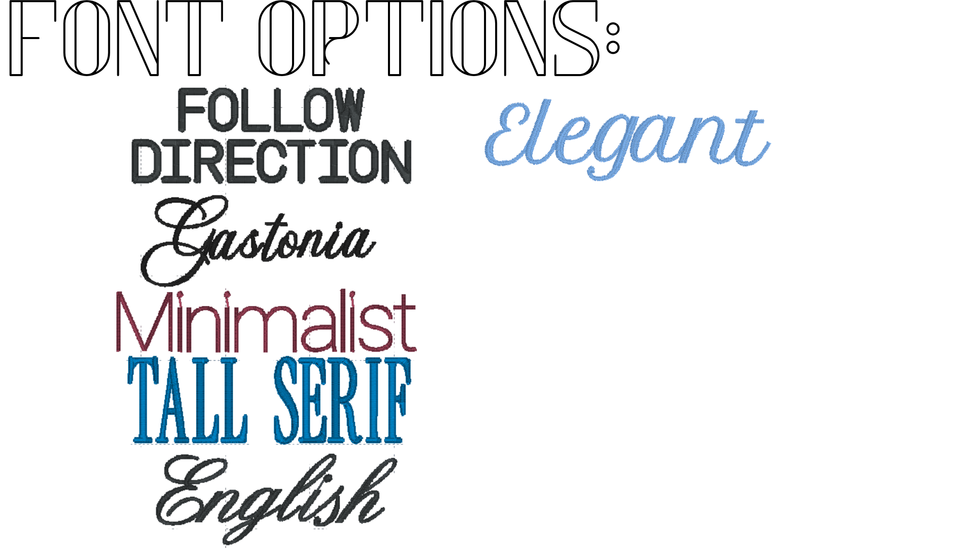Embroidered Large Canvas Tote | Personalized Bag | Multiple Color Options