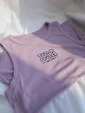 USA Embroidered Ribbed Tank Top & Fitted Tee | Made to Order